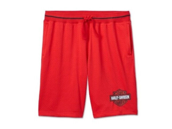 Harley Davidson Shorts Herren Rot