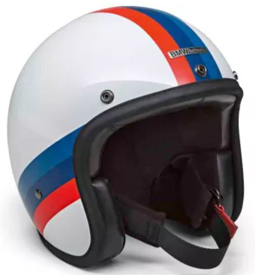 Motorrad Helm Bowler Tricolore