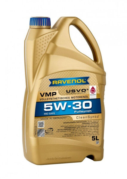 RAVENOL vollsynthetisches Motoröl VMP SAE 5W30 Mid SAPS