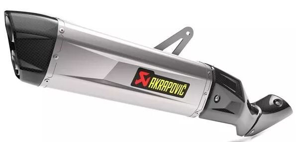 Endschalldämpfer Akrapovic slip-on, Titan, für Honda CRF1100L Africa Twin ab 2020