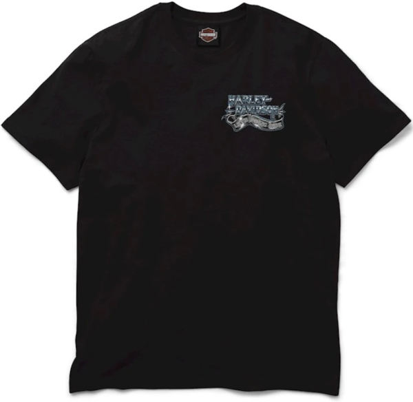 Harley Davidson Men's Panther Black T-shirt
