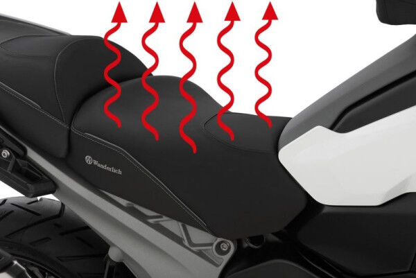 Wunderlich Fahrer Sitzbank AKTIVKOMFORT - mit Sitzheizung Smart Plug & Play R 1300 GS Schwarz