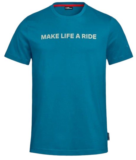 BMW T-Shirt Make Life a Ride / blau