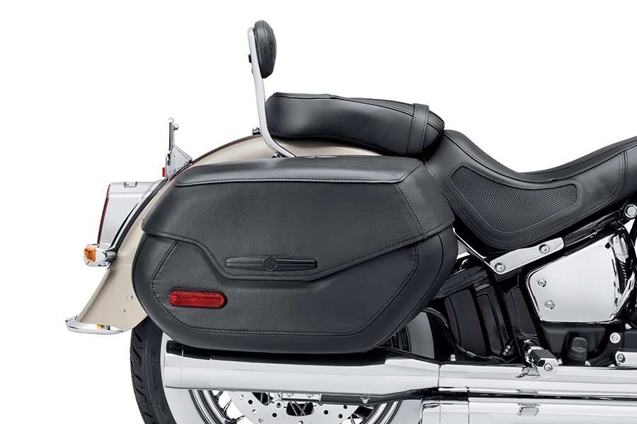 Harley davidson softail deluxe koffer clearance