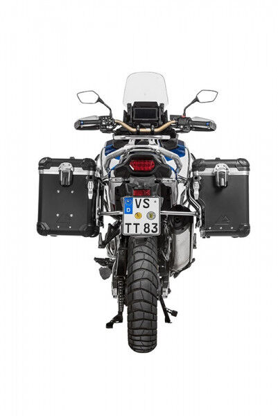 ZEGA Evo X Sondersystem And-Black 45/45 Liter mit Edelstahlträger für Honda CRF1100L Adventure Sport