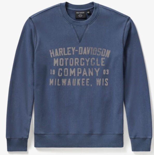 Harley Davidson H-D® Washed Crewneck für Herren