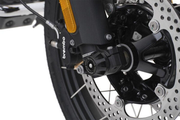 Wunderlich Achs-Schutzpads DOUBLESHOCK R 12 - vorne - schwarz