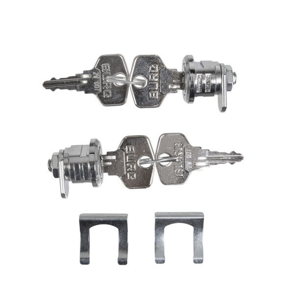 Schlosssatz für Softgepäck Einhängesystem "Plug & Travel" für BMW R1300GS mit VARIO-Kofferträger