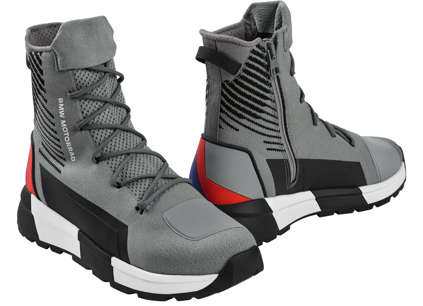 Motorrad Sneaker Knitrace Grau | BMW