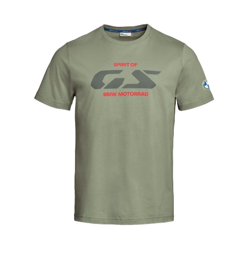 BMW Motorrad Herren T-Shirt Spirit of GS Logo Oliv
