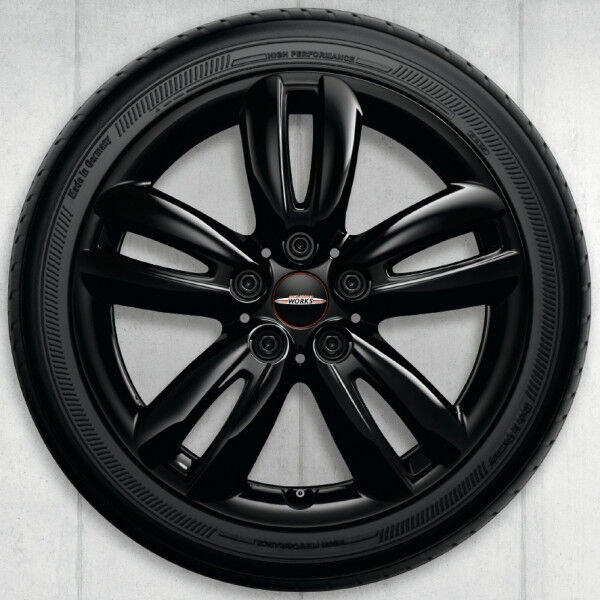 MINI Kompletträder Track Spoke Schwarz II Uni / Jet Black Uni 562