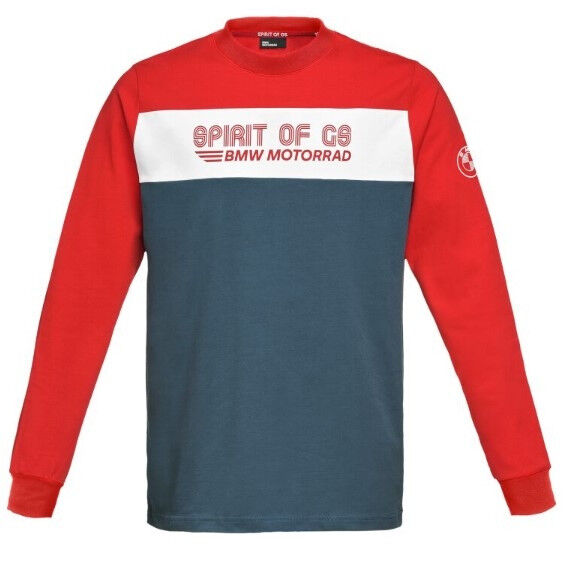 BMW Longsleeve Spirit of GS blau / rot