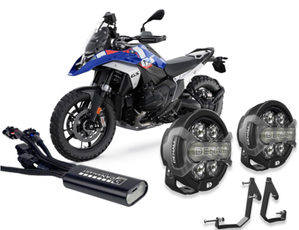 LED-Zusatzscheinwerferset DENALI D7 Pro für BMW R1300GS