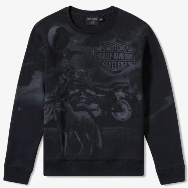 Harley Davidson Lone Wolf Lowrider Crewneck