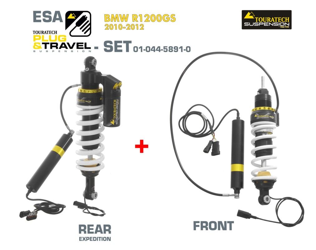 Touratech Suspension Federbein „hinten“ DSA / Plug & Travel EVO für BMW  R1200GS / R1250GS ab 2013