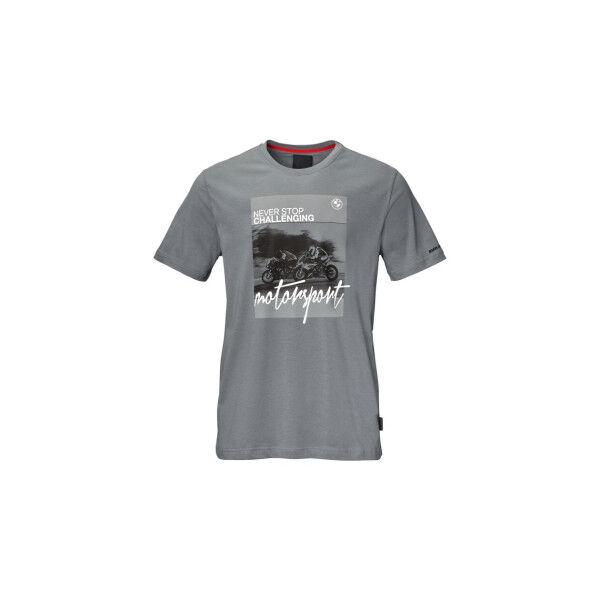 BMW T-Shirt RR grau Herren