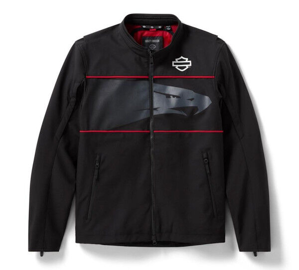 Harley Davidson Screamin' Eagle Soft Shell Motorradjacke für Herren