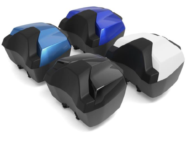 BMW Motorrad R1300RS Topcase elektrifiziert