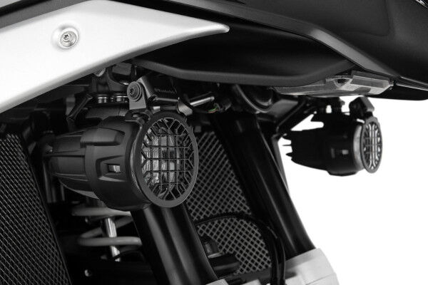 Wunderlich Scheinwerferschutzgitter für original LED Zusatzscheinwerfer NANO R 1300 GS - Satz - schw
