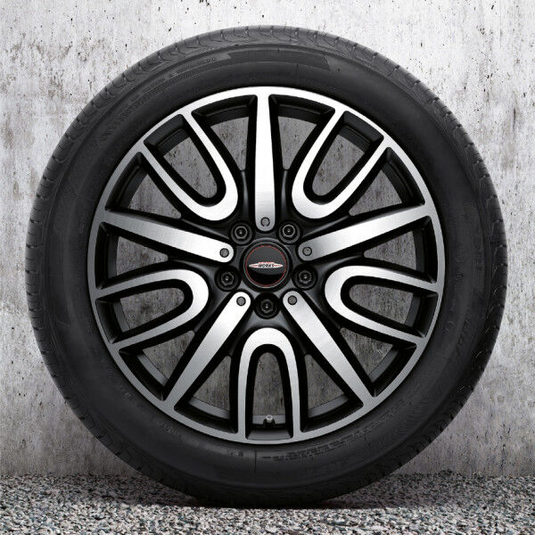 MINI Kompletträder JCW Black Thrill Spoke Night Fever Black matt glanzgedreht JCW 529