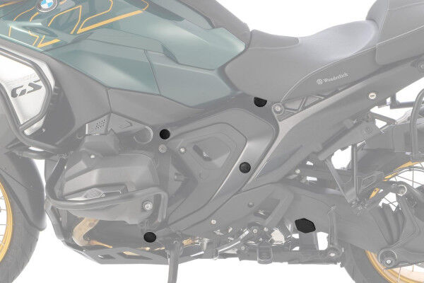 Wunderlich Rahmenstopfen 8-teilig R 1300 GS (Adventure) - Satz - schwarz