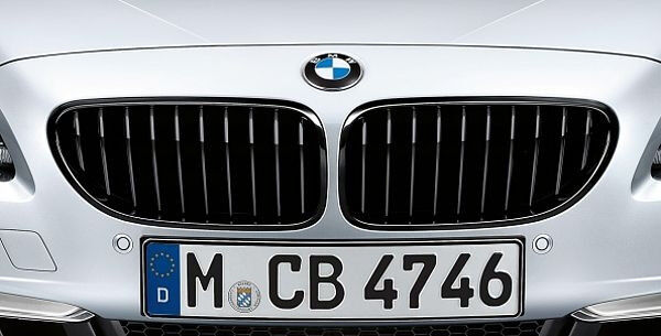 orig. BMW 6er F06 F12 F13 LCI M Performance Frontziergitter Ziergitter Schwarz