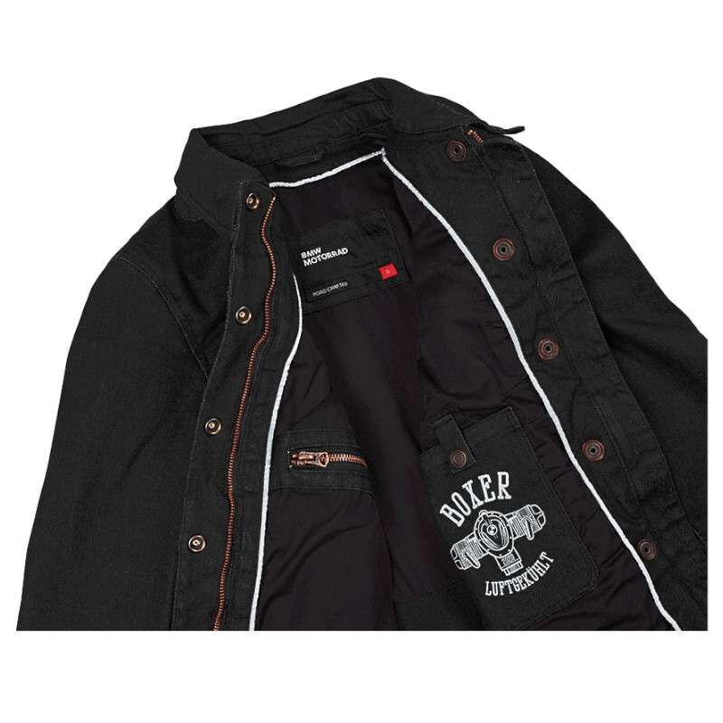 Motorrad Jeansjacke RoadCrafted Damen Regular Fit Schwarz | BMW