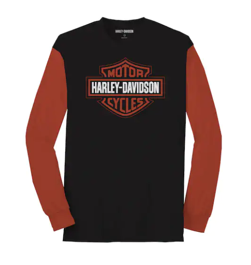 Harley-Davidson Bar & Shield Colorblock Tee für Herren 99067-22VM