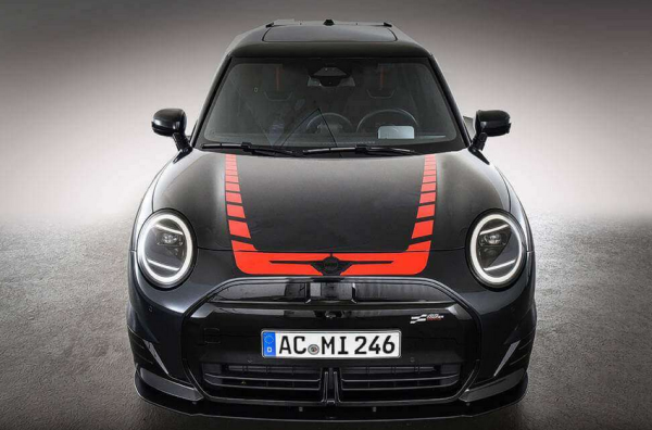 AC Schnitzer Dekor Set Motorhaube rot für MINI J01
