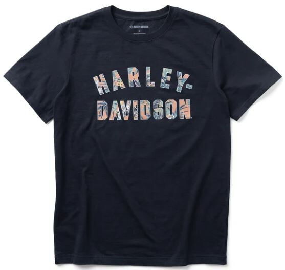 Harley-Davidson T-Shirt x Reyn Spooner Hawaiian Print
