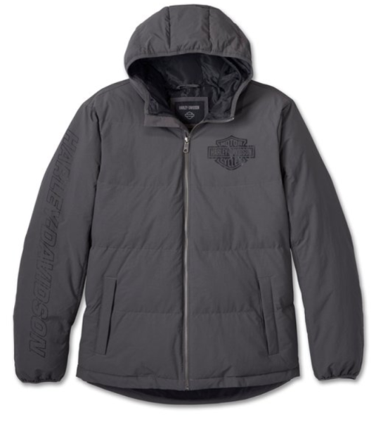 Harley Davidson Bar & Shield Hooded Puffer Herren