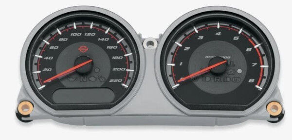 Harley Davidson Maßgefertigte Anzeigen - Tachometer/Drehzahlmesser