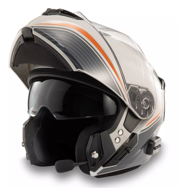 Harley Davidson Modular Helm N03 Outrush-R Bluetooth dark platinum