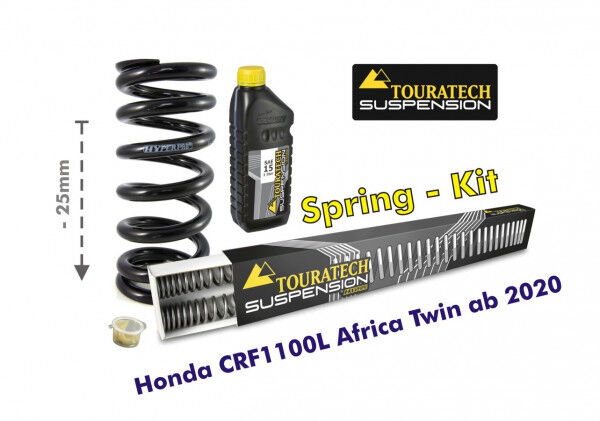 Tieferlegung SET um -25mm für Honda CRF1100 Africa Twin ab 2020 Austauschfedern