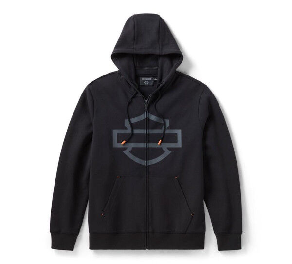 Harley Davidson TECH Gaiter Zip Hoodie für Herren