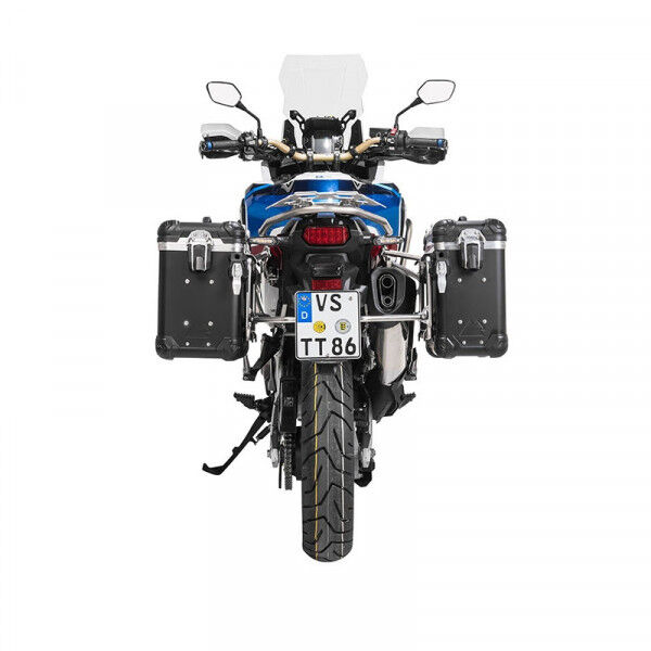 ZEGA Evo Koffersystem And-Black mit Edelstahlträger für Honda CRF1000L '18-