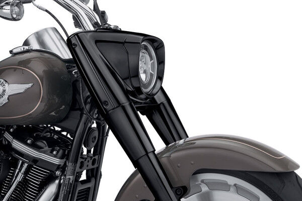Harley-Davidson TAUCHROHRABDECKUNGEN OBEN - SCHWARZGLÄNZEND - SCHWARZGLÄNZEND 45800134