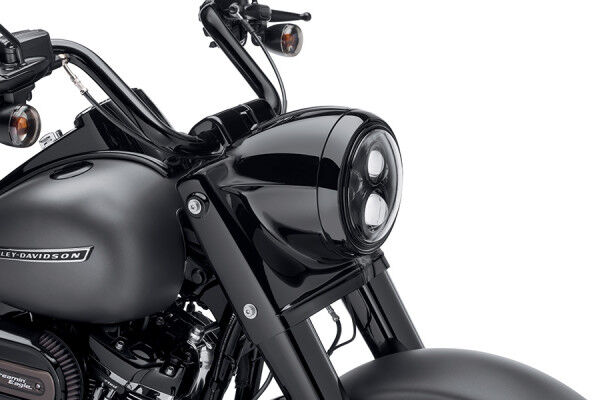 Harley Davidson Schwarzglänzendes Scheinwerfer- und Lenkerverkleidungs-Kit 61300875
