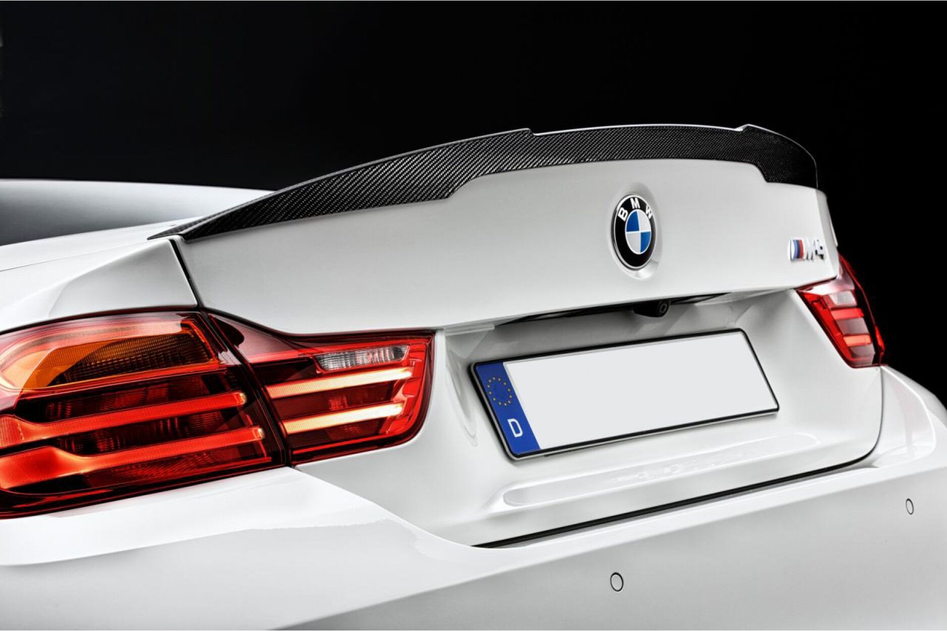 BMW M Performance Heckspoiler schwarz matt für 1er (F20, F20 LCI, F21, F21  LCI)