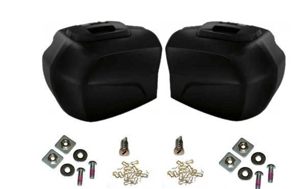 BMW R1200R/RS R1250R/RS Tourenkoffer Set Schwarz