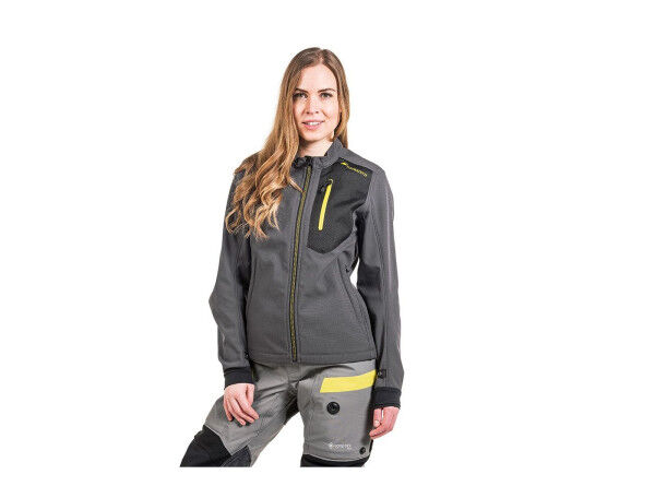 Compa Ero Rambler Damen Motorrad Jacke Grau Touratech