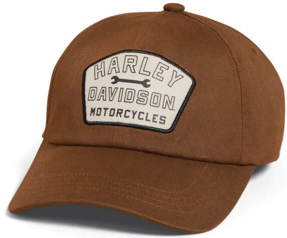 Harley Davidson Harley Waxed Canvas Kappe für Herren braun