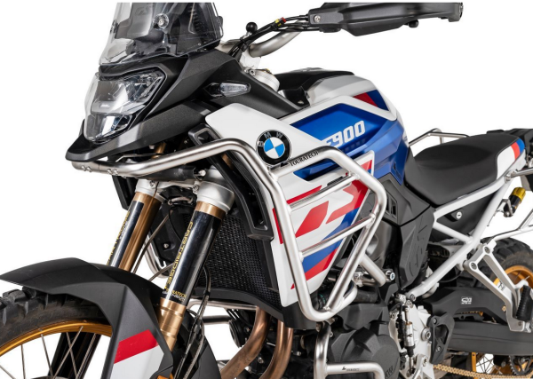 Verkleidungssturzbügel Edelstahl BMW F900GS Silber