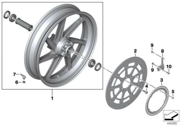 BMW Adapter Sensorik (zu 77218555035)