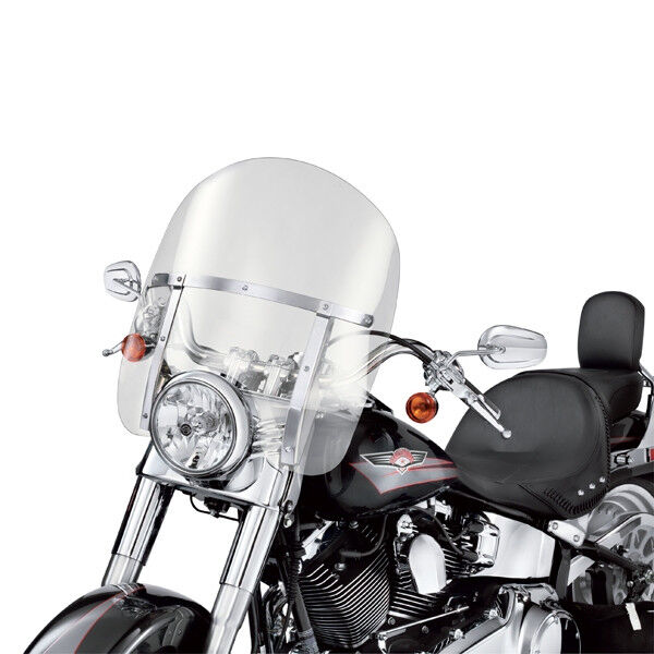 Harley Davidson H-D® Detachables™ King-Size Windschutzscheibe für FL Softail Modelle - Polierte Stre