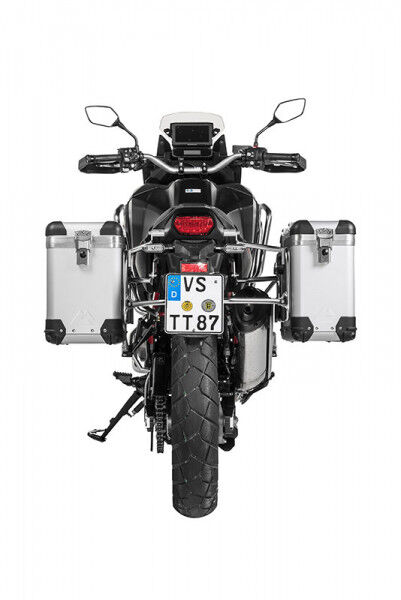 ZEGA Pro Koffersystem And-S 31/38 Liter mit Edelstahlträger für Honda CRF1100L Africa Twin