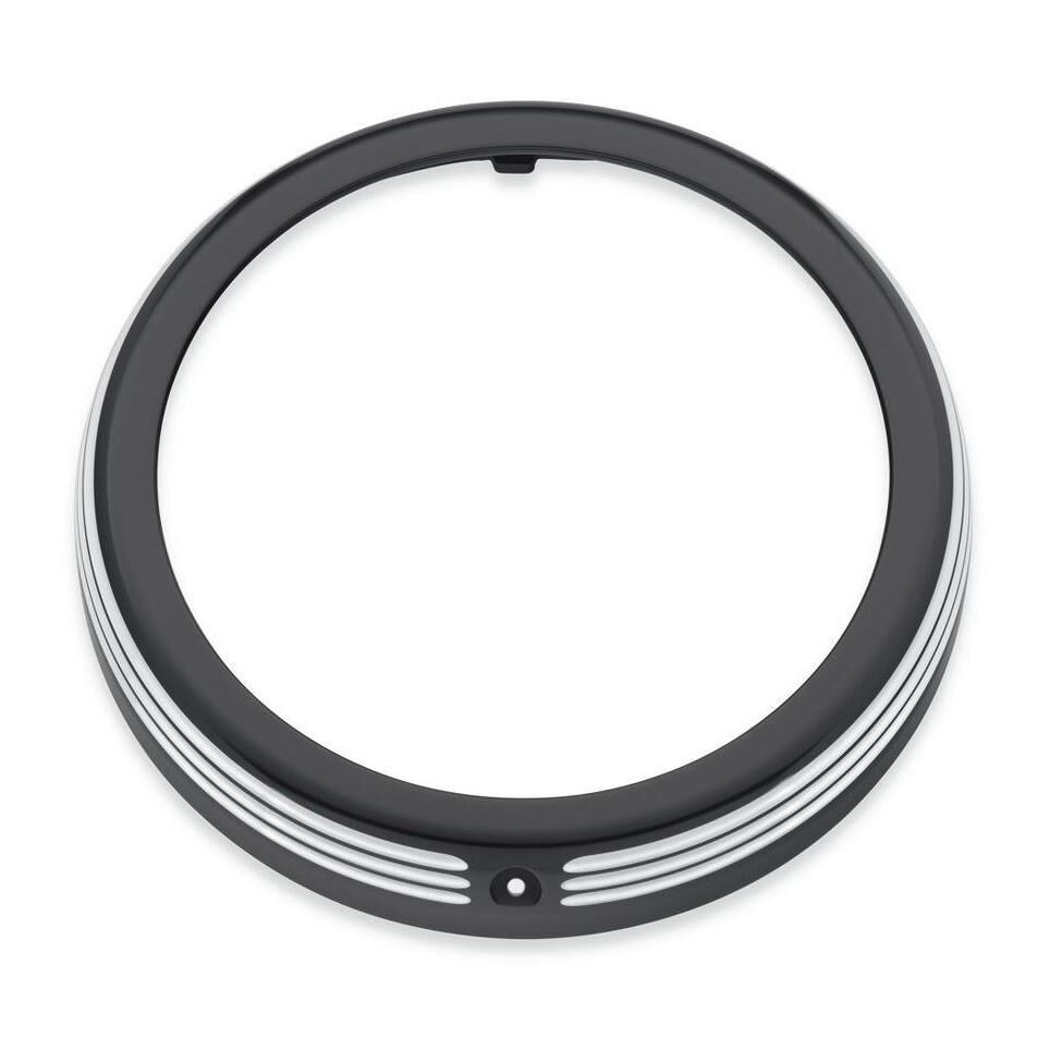 2x Scheinwerfer-Zierring Für Mini Cooper F55 F56 F57 - Silberne ABS Optikveredelung