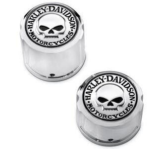 Harley Davidson Willie G Skull Kollektion Mutterkappen Hinterachse Chrom 43221-08
