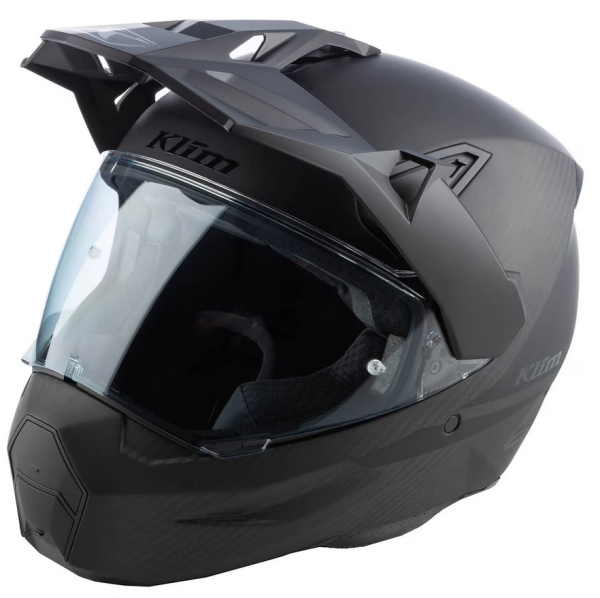 KLIM Motorrad X1 Alpha Helm Carbon Matt Schwarz