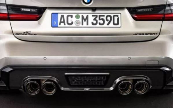 AC Schnitzer Carbon Heckdiffusor für BMW M3-G80/G81